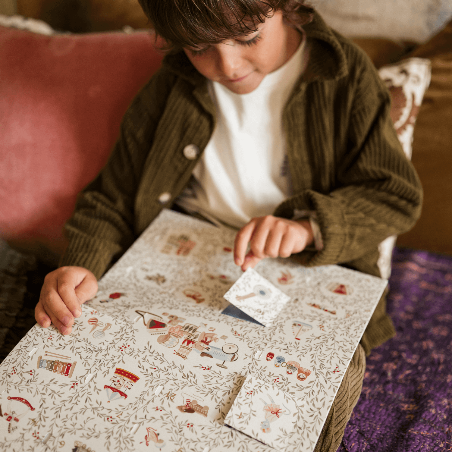 Adventskalender Spielzeugkiste