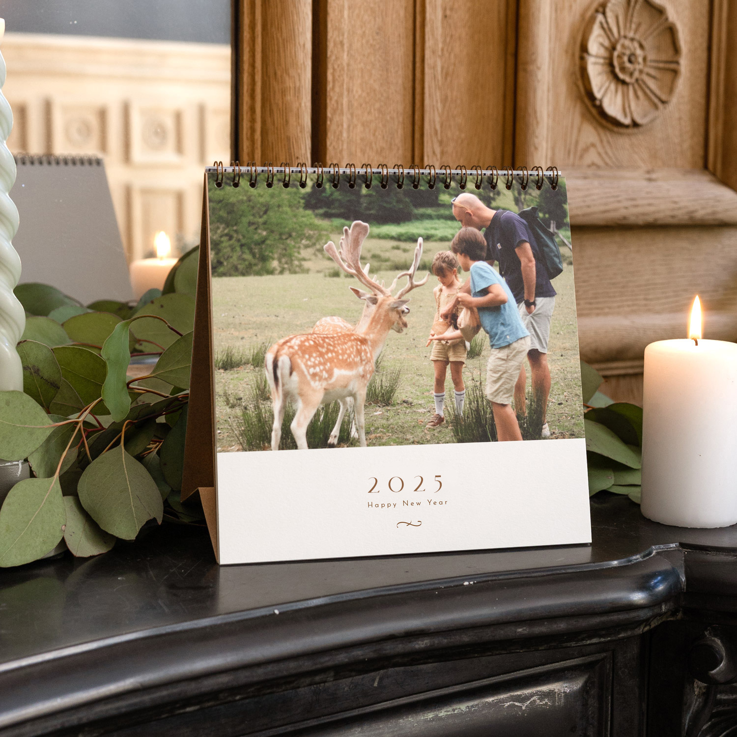 Tischkalender Elegant Herz