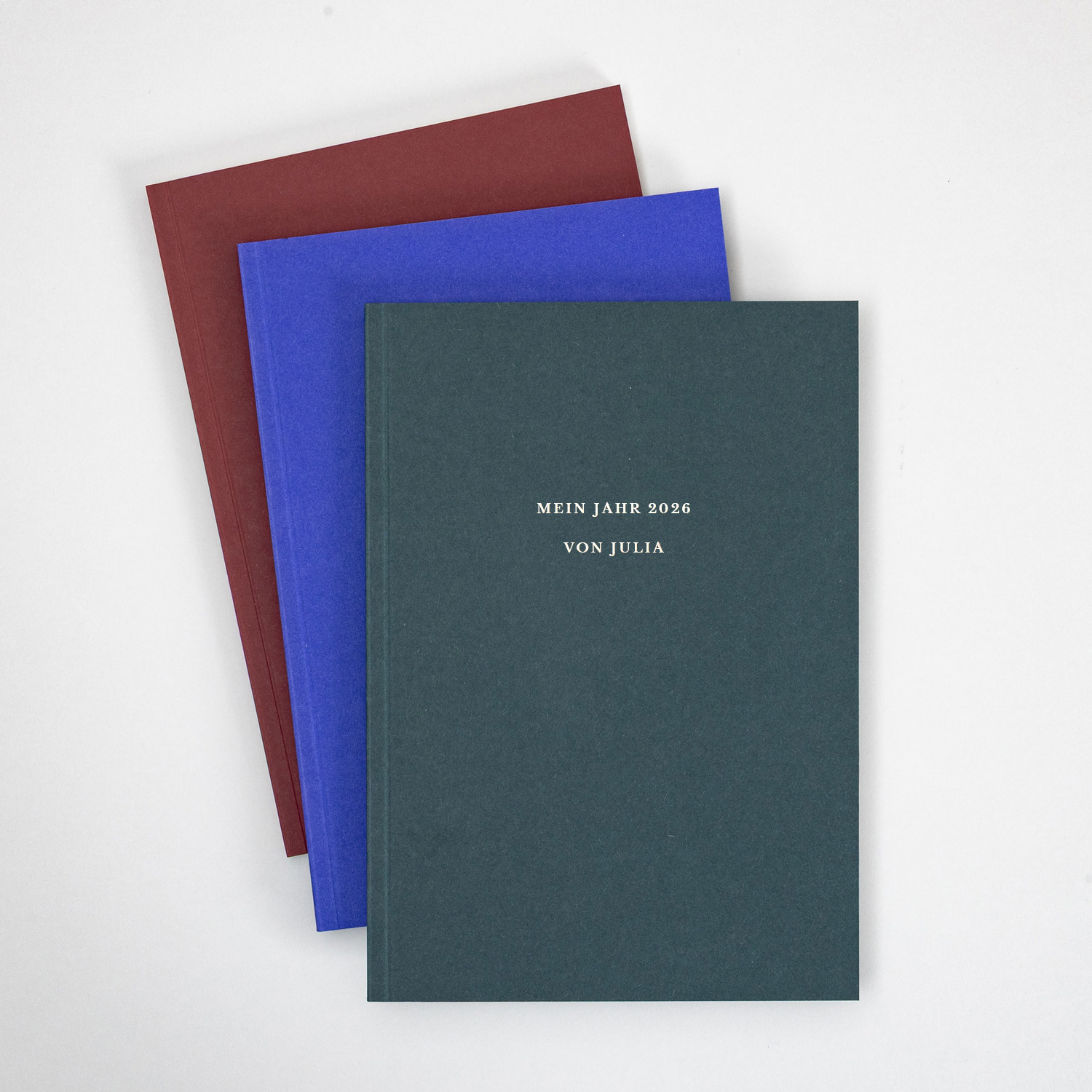 Notizbuch Softcover veredelt