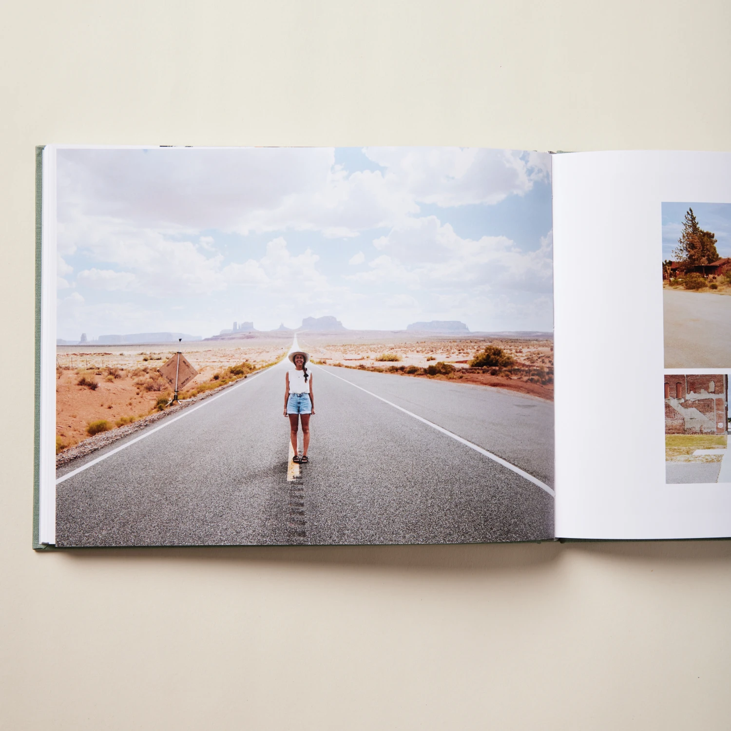 Fotobuch mit Stoffeinband Veredelung