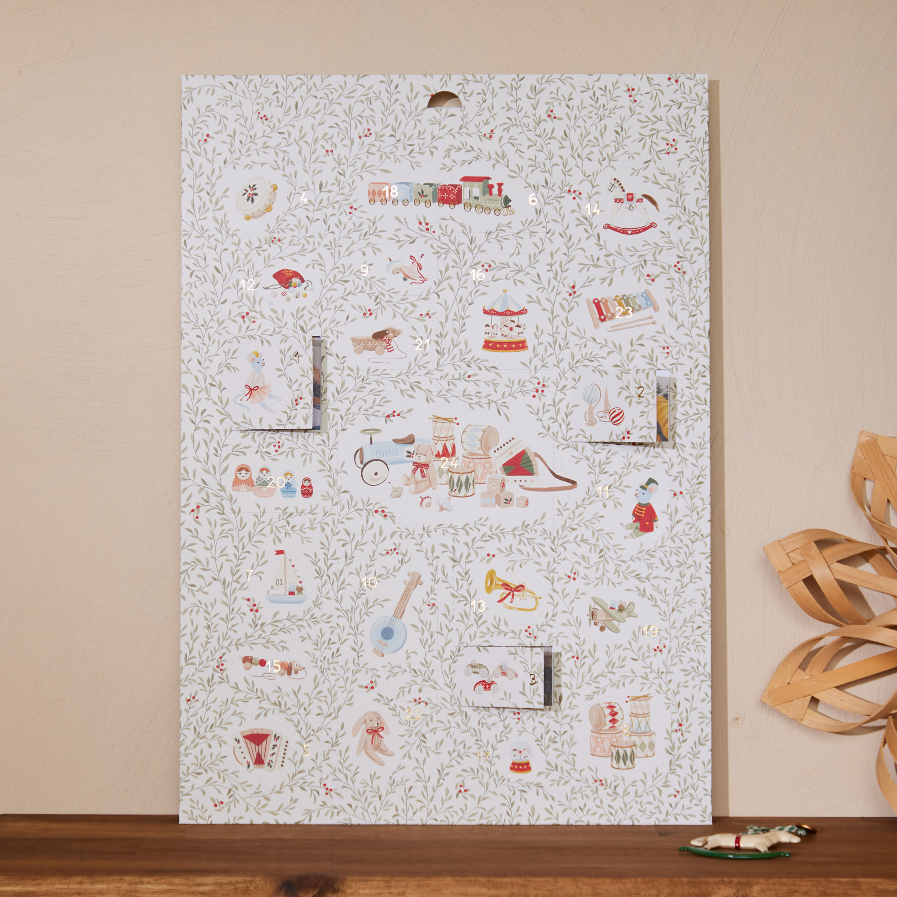 Adventskalender Spielzeugkiste