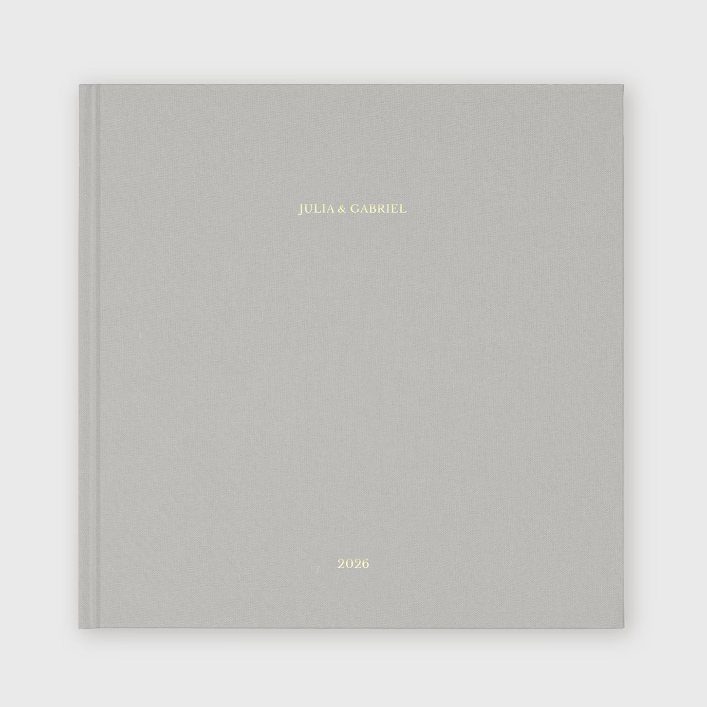 Fotobuch mit Stoffeinband Veredelung