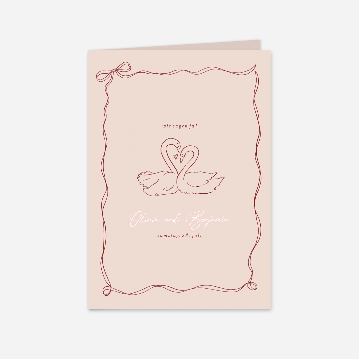 Hochzeitseinladung An deiner Seite