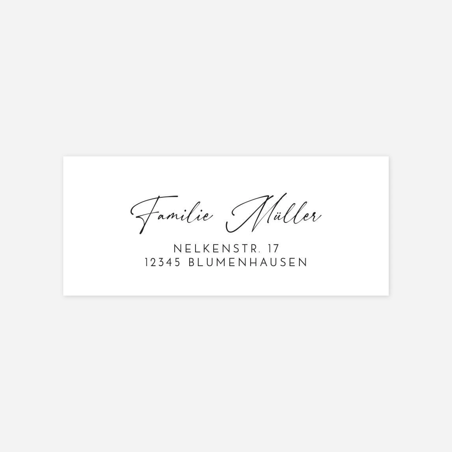 Absenderaufkleber Weihnachten Besinnliche Grüße