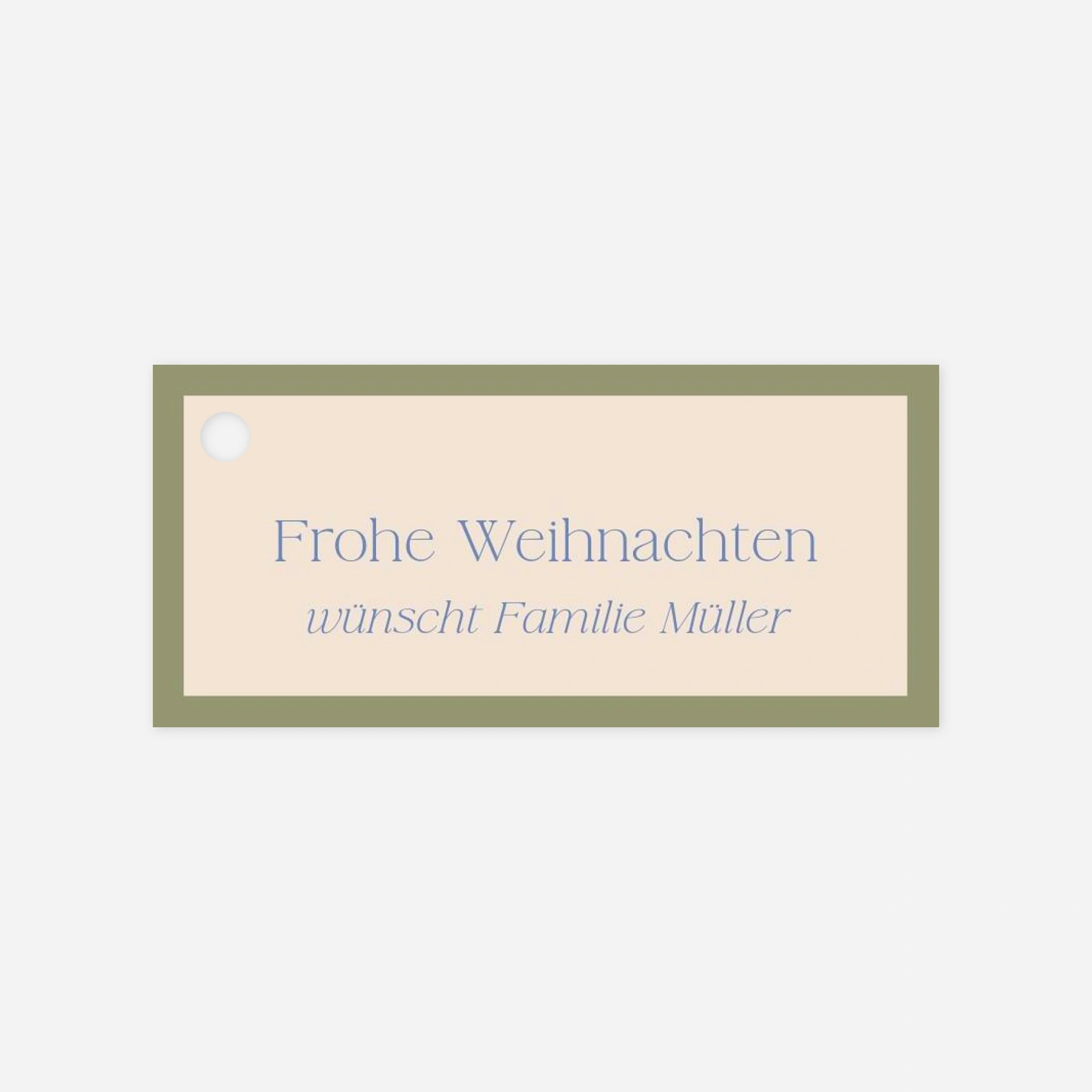 Geschenkeanhänger Bunte Feiertage