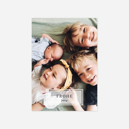 Weihnachtskarte Blickwinkel