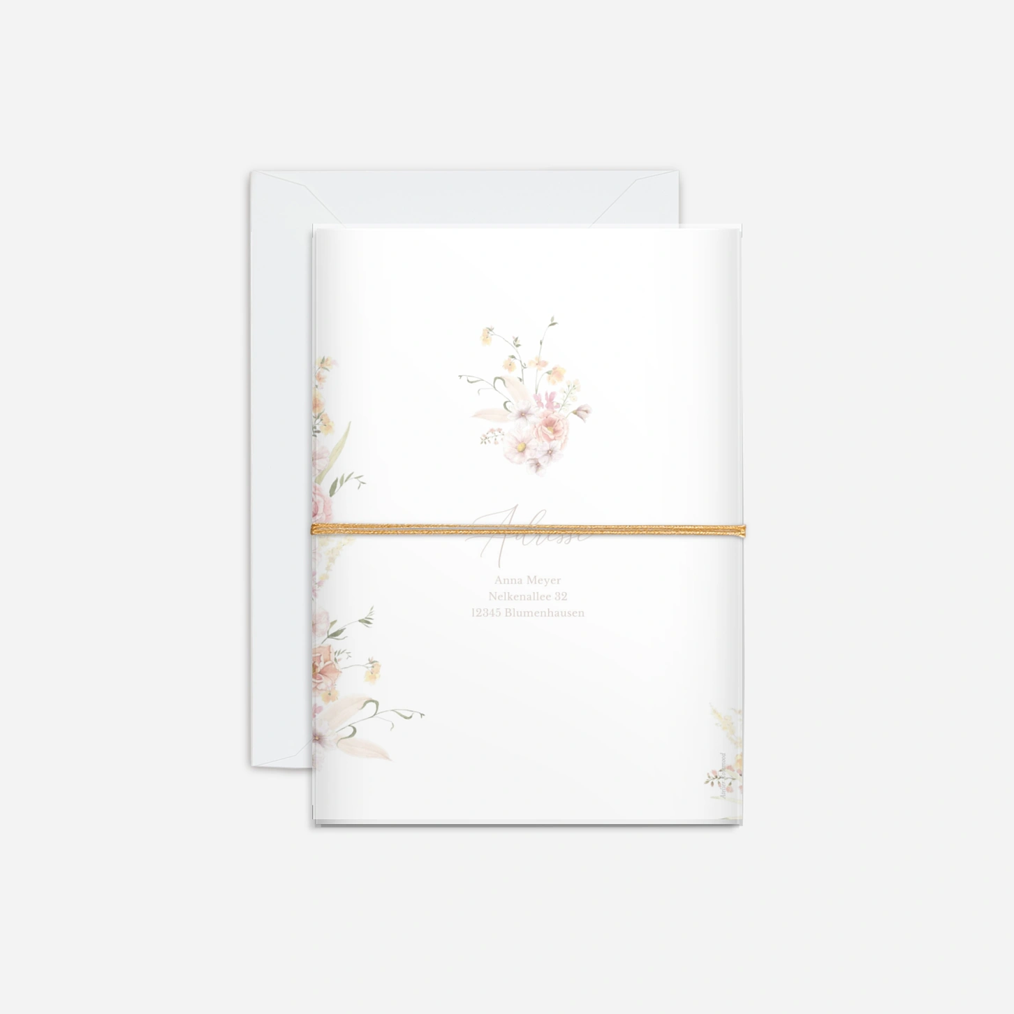 Geburtstagseinladung Blütenparadies