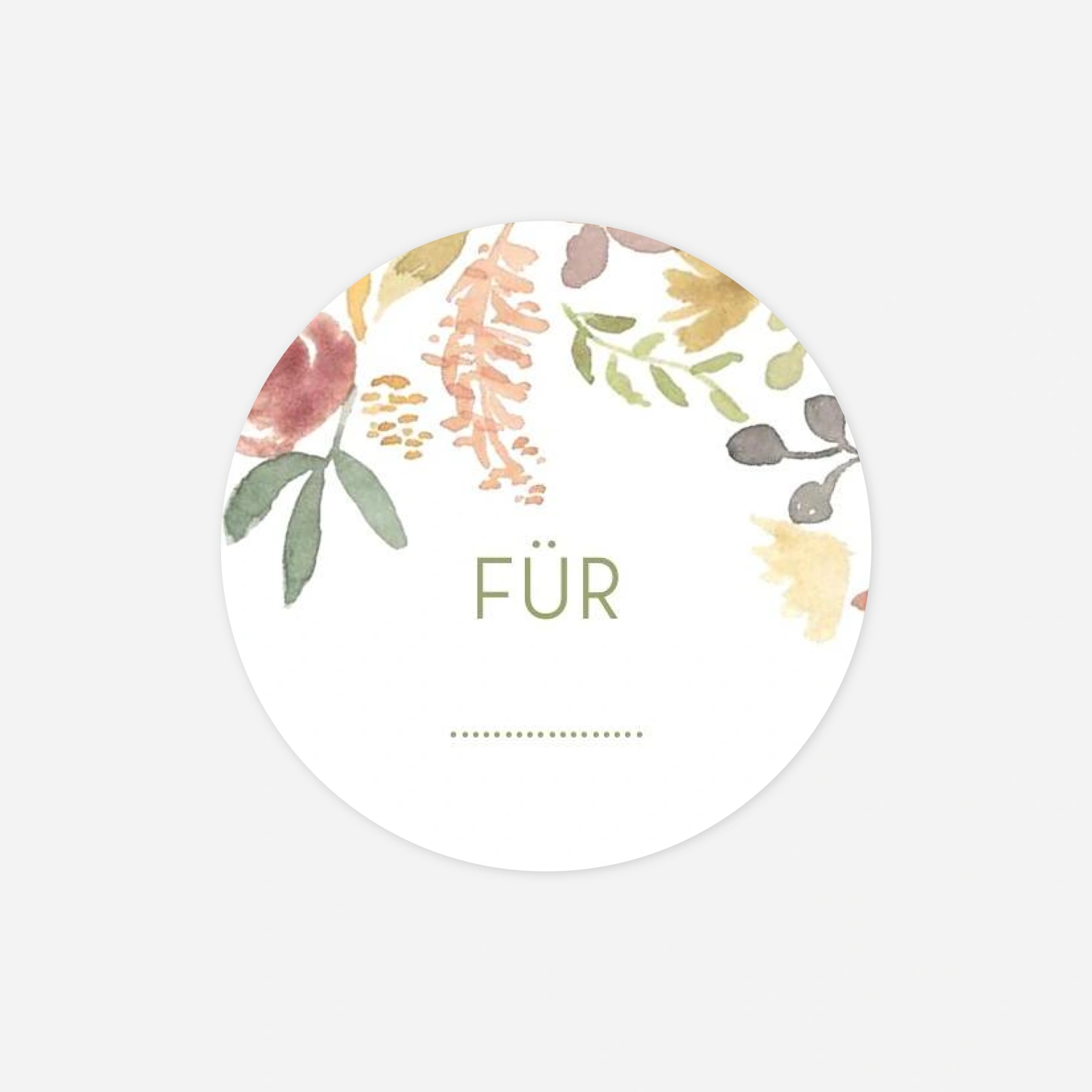 Aufkleber Kommunion Konfirmation Blütensegen