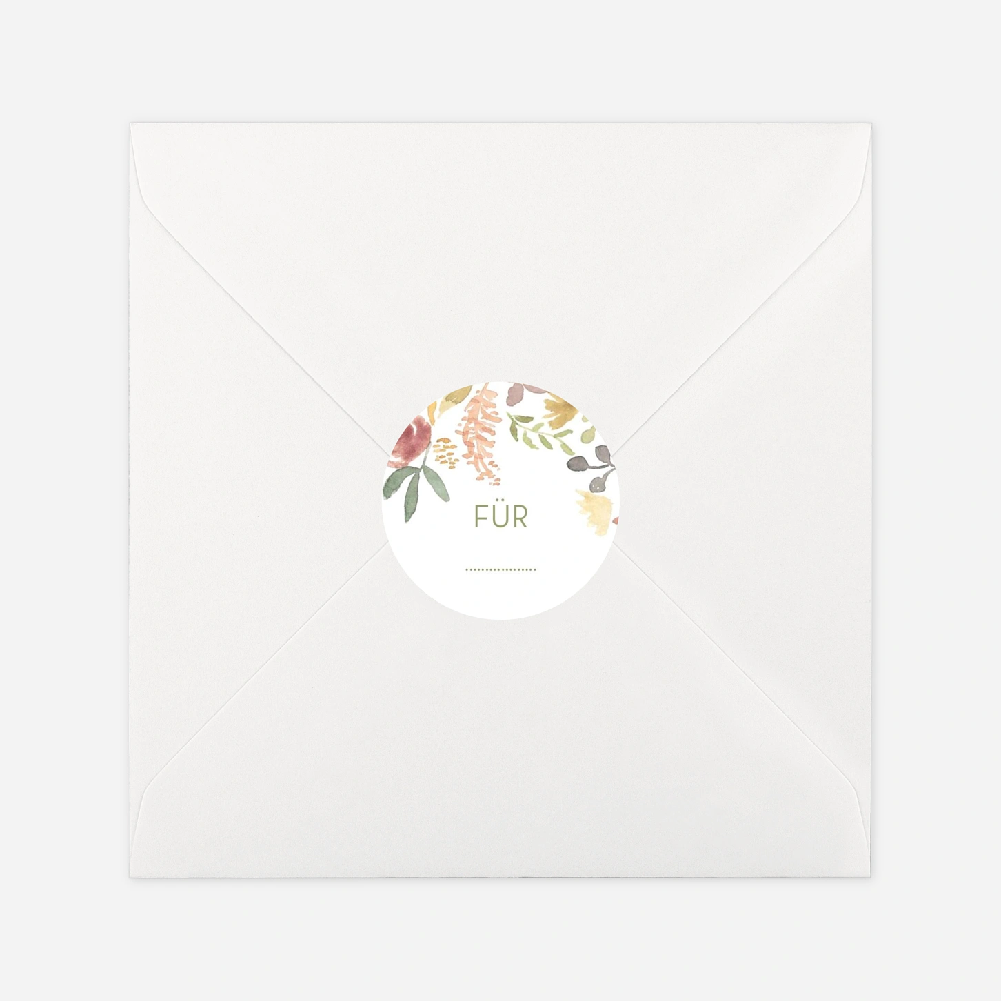 Aufkleber Kommunion Konfirmation Blütensegen