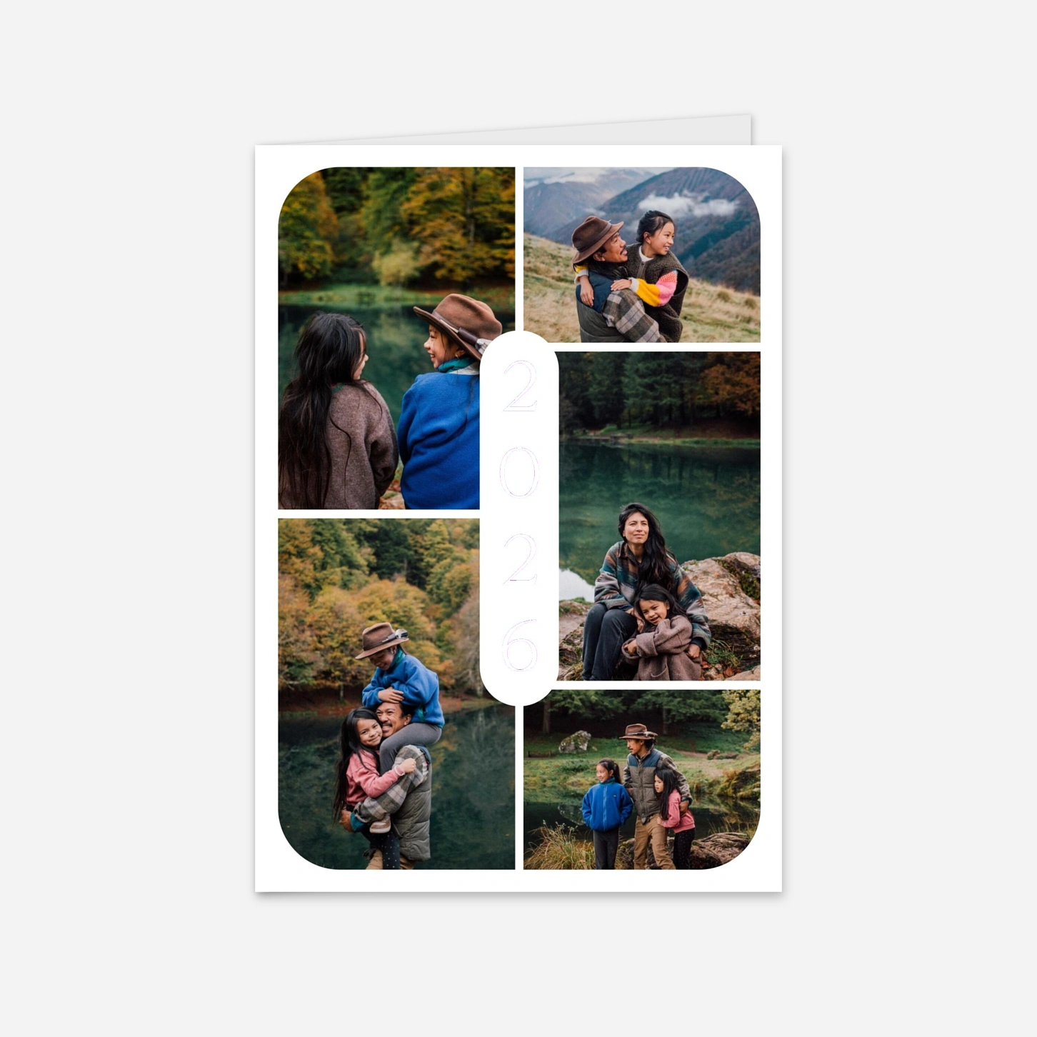 Weihnachtskarte Besondere Momente