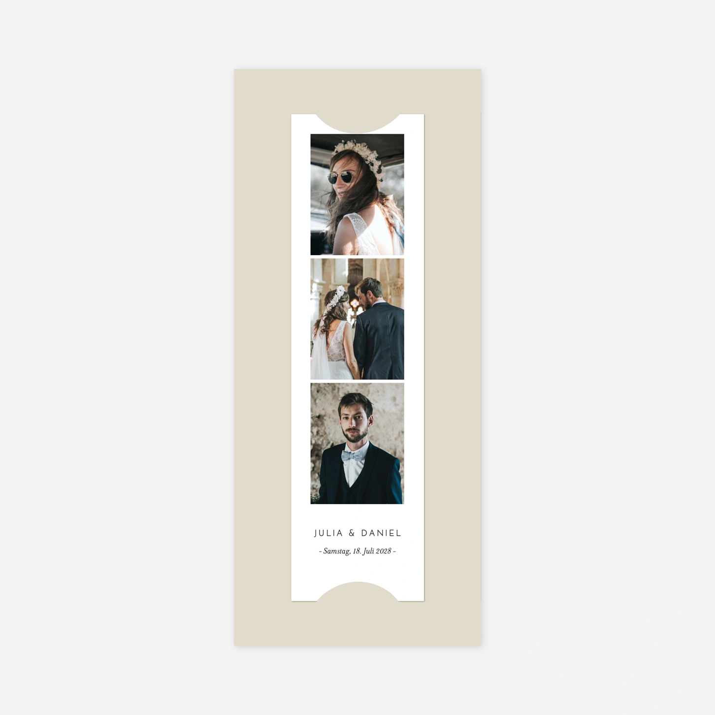 Dankeskarte Hochzeit Botanik