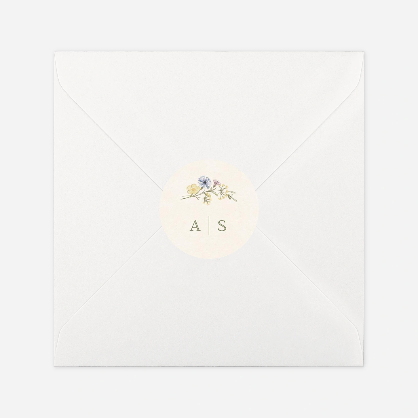 Geschenkaufkleber Hochzeit Blütenversprechen