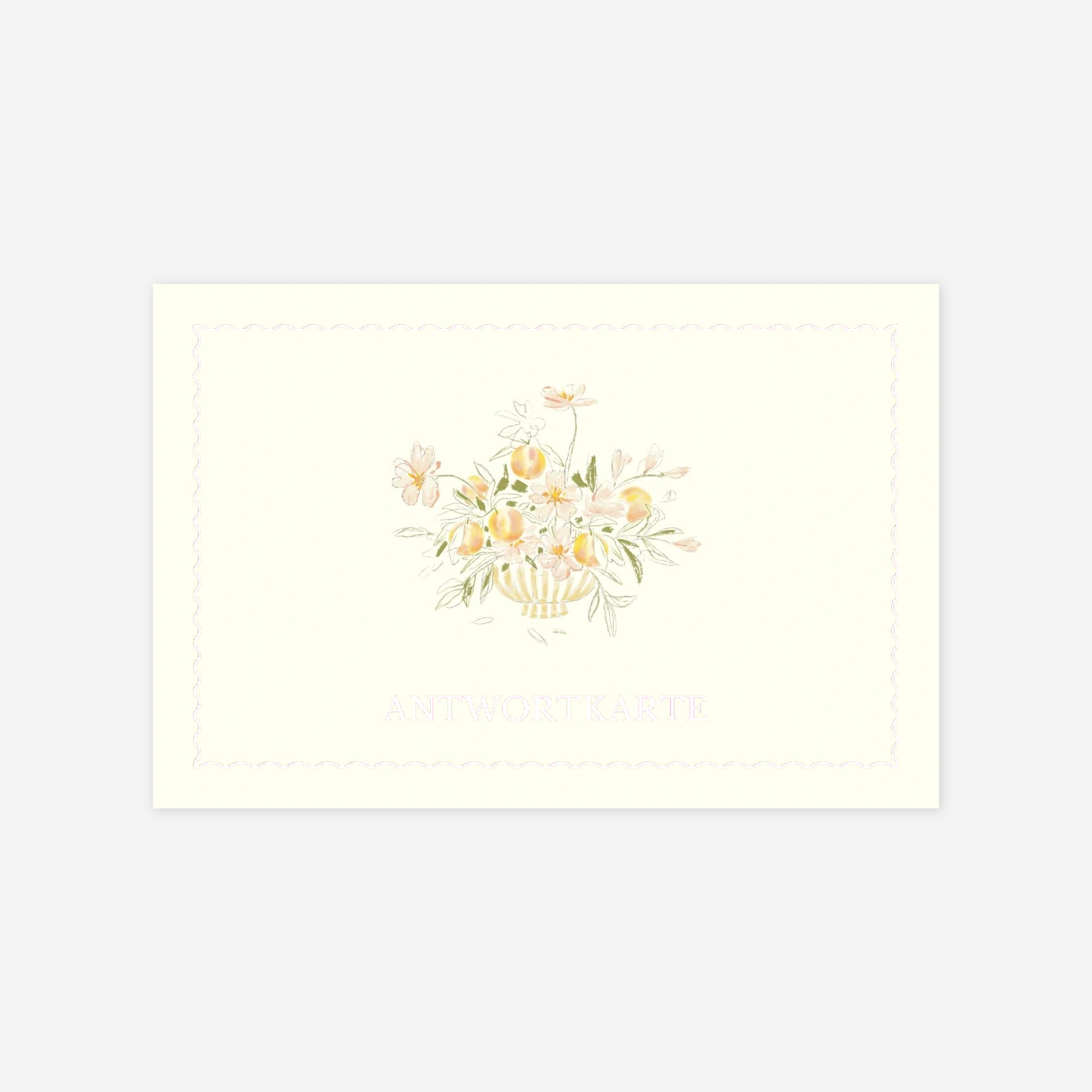 Antwortkarte Hochzeit Dolce Amore