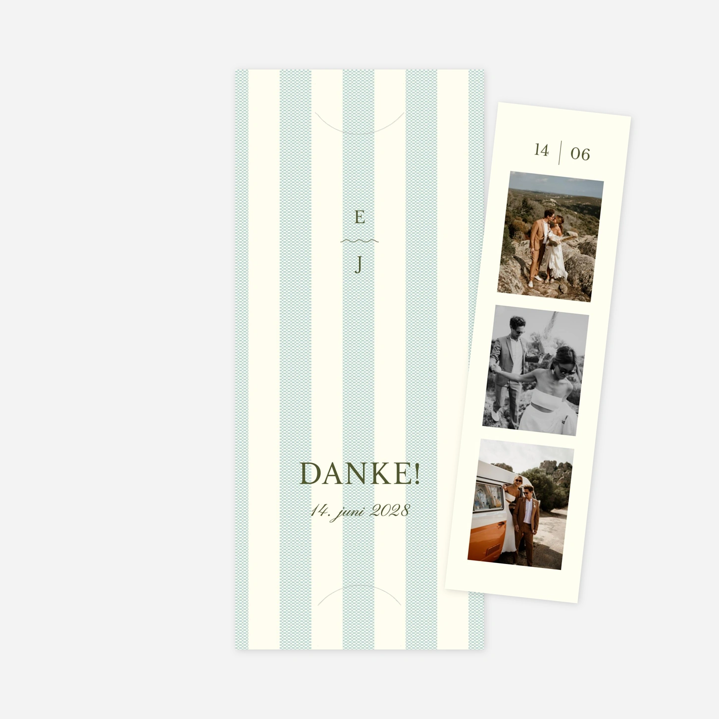 Dankeskarte Hochzeit Dolce Amore