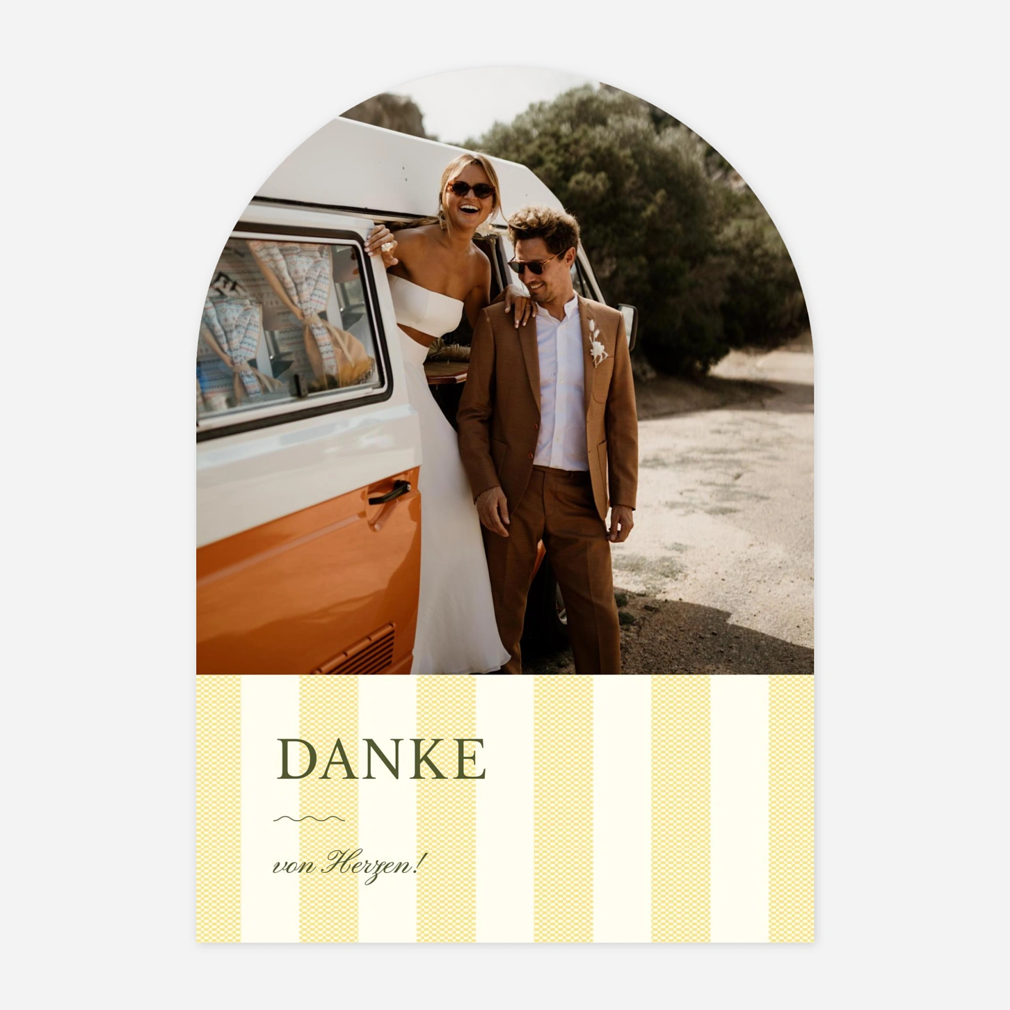 Dankeskarte Hochzeit Dolce Amore