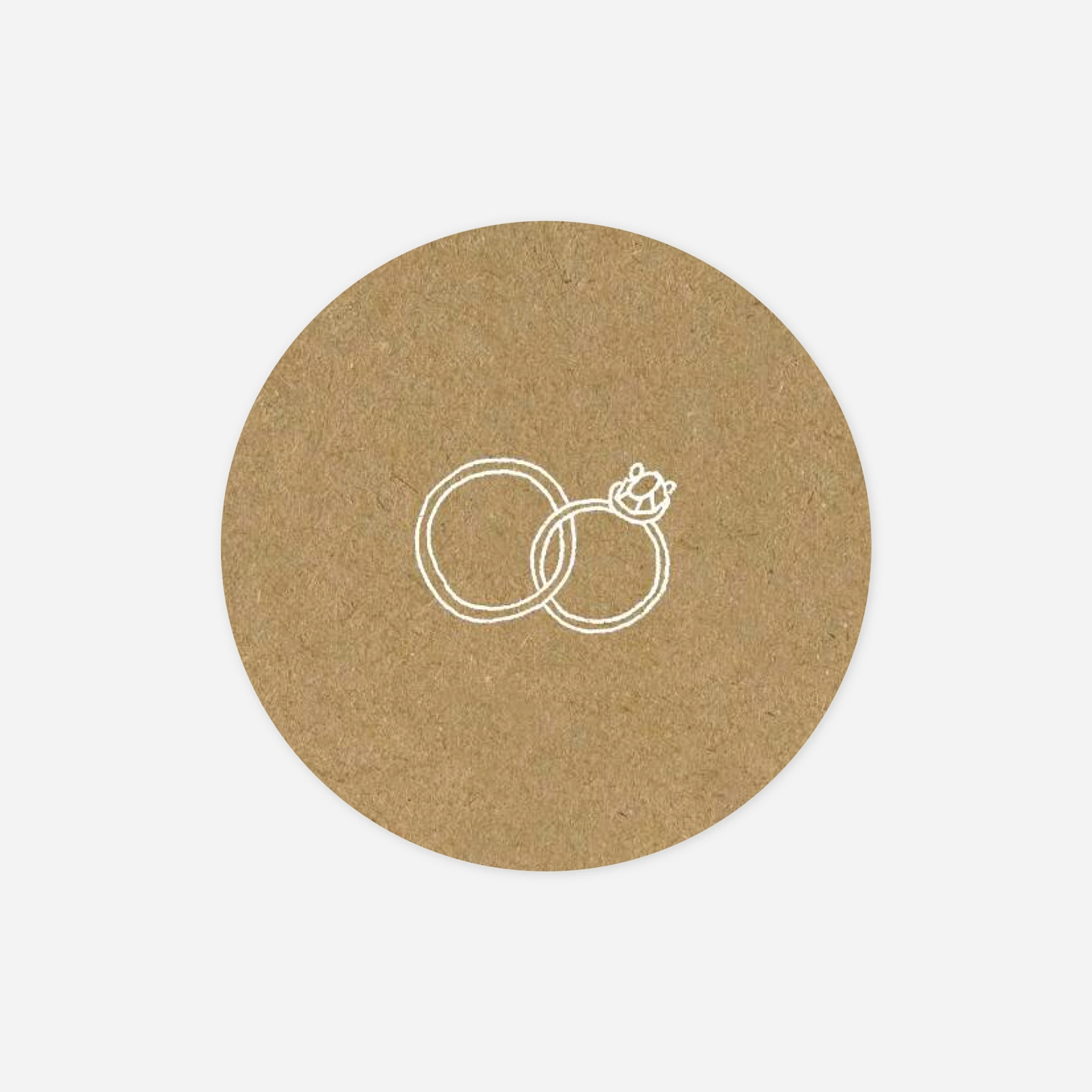 Geschenkaufkleber Hochzeit Doodles