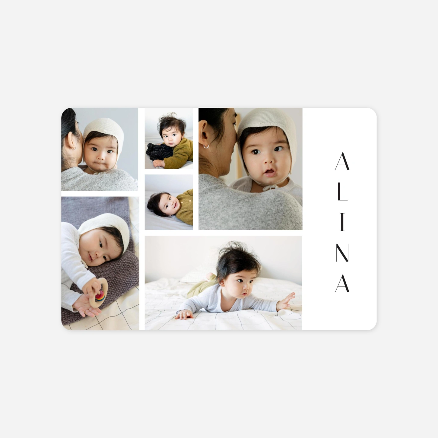 Geburtskarte Erste Momente