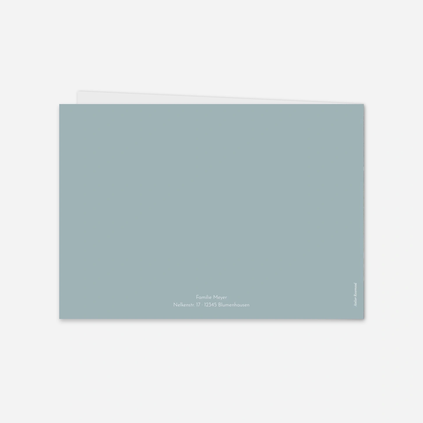 Weihnachtskarte Evergreen Embrace