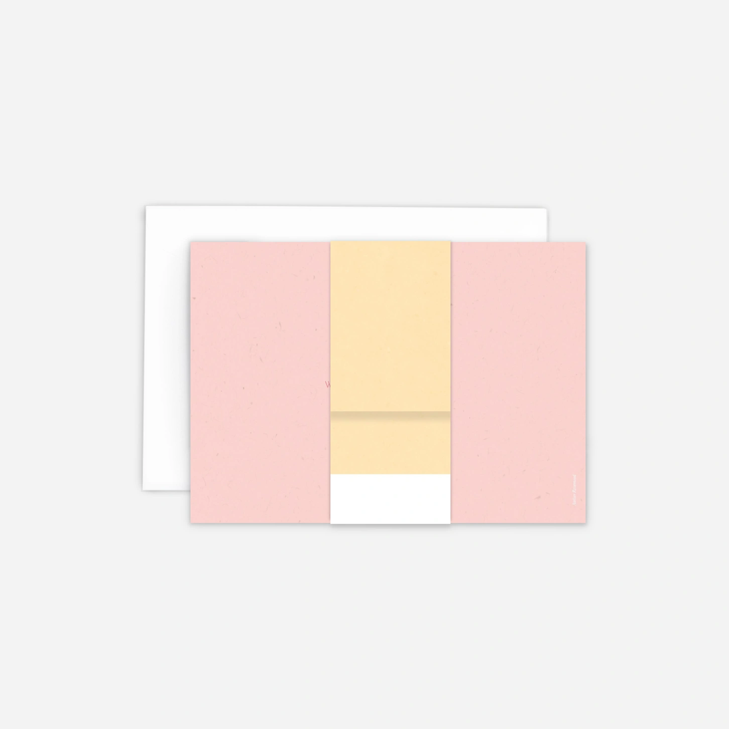 Hochzeitseinladung Farbenduett