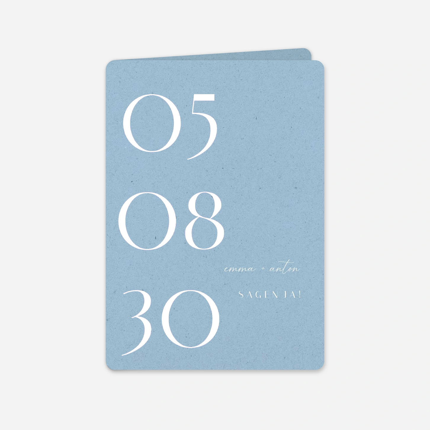 Hochzeitseinladung Feine Harmonie