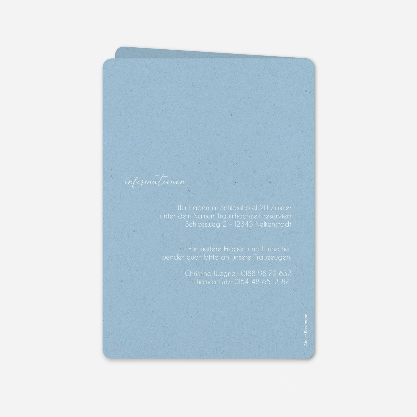 Hochzeitseinladung Feine Harmonie