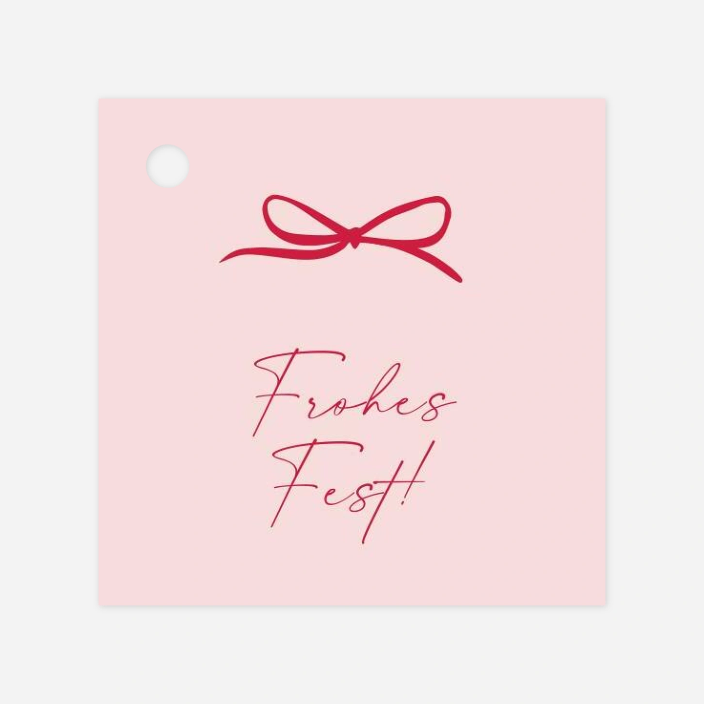 Geschenkeanhänger Festlich