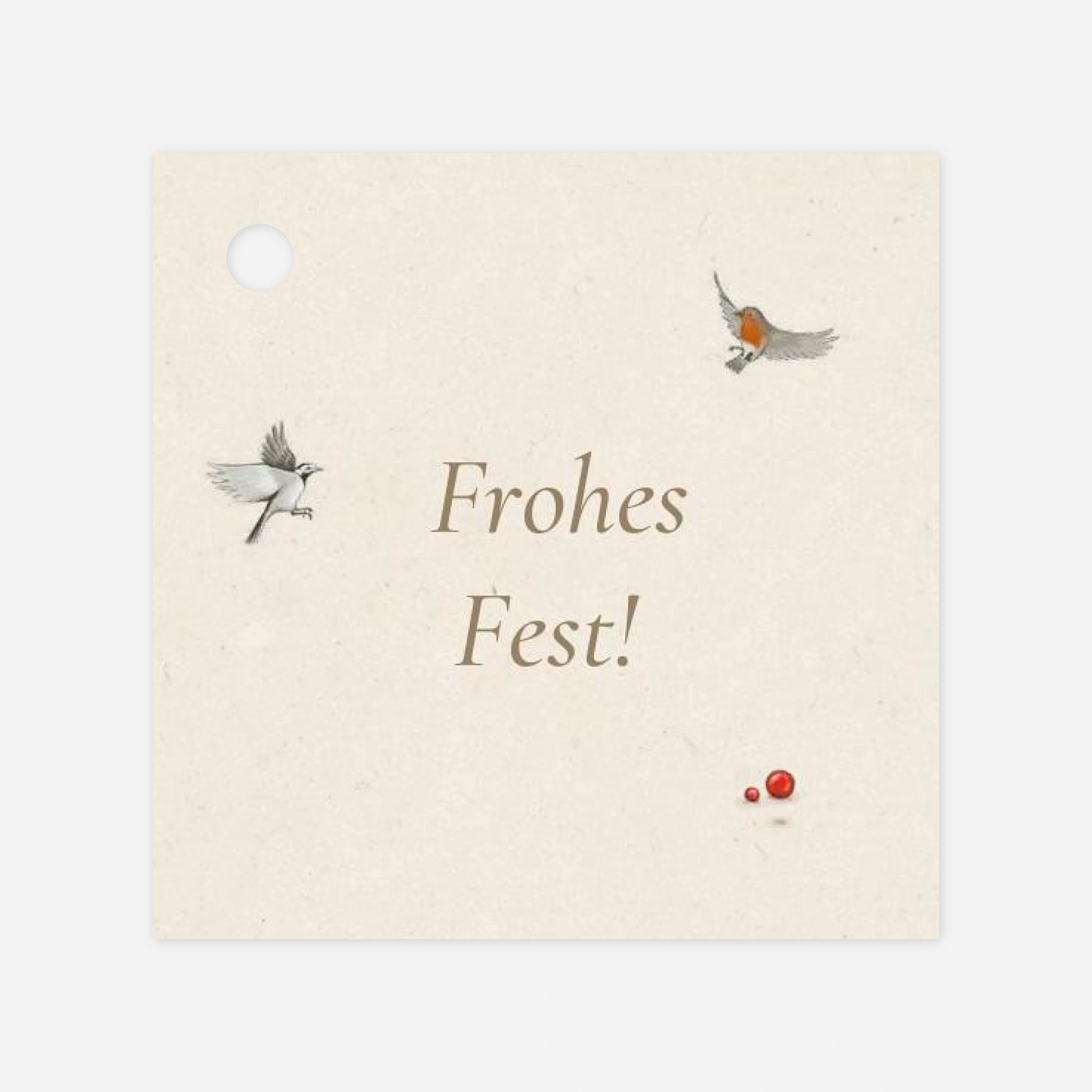 Geschenkeanhänger Festliches Funkeln