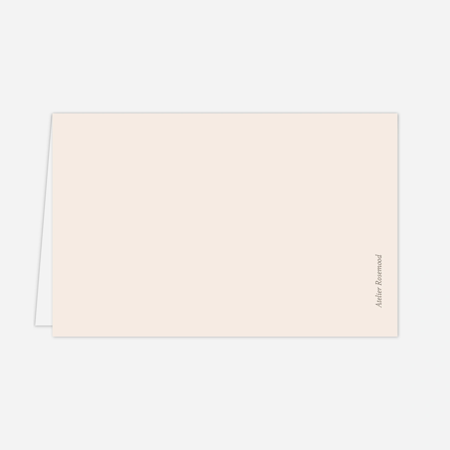 Platzkarte Hochzeit Fleur minimale