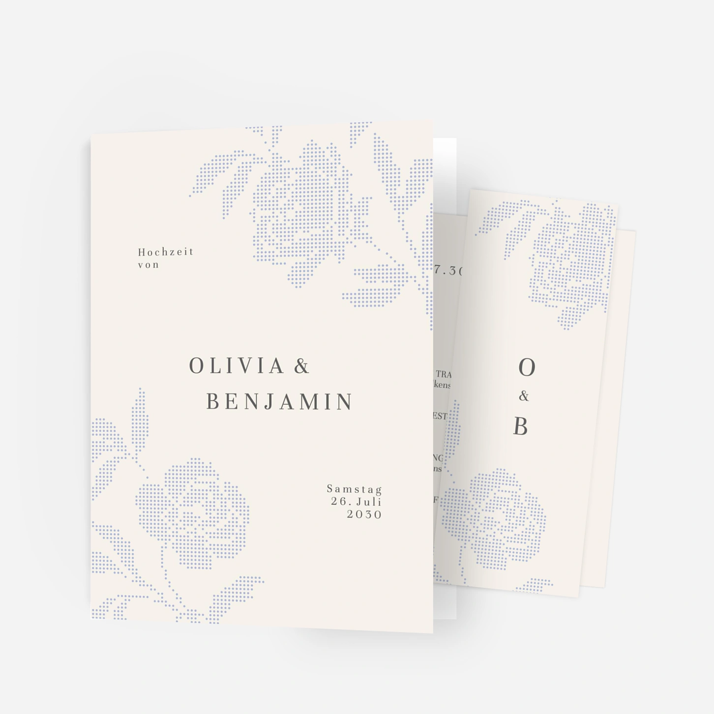 Hochzeitseinladung Floral sigilism