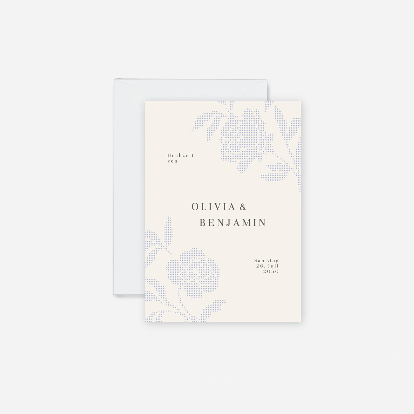Hochzeitseinladung Floral sigilism