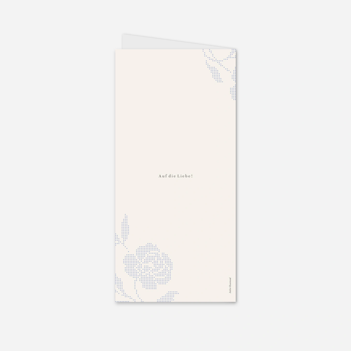 Menükarte Hochzeit Floral sigilism