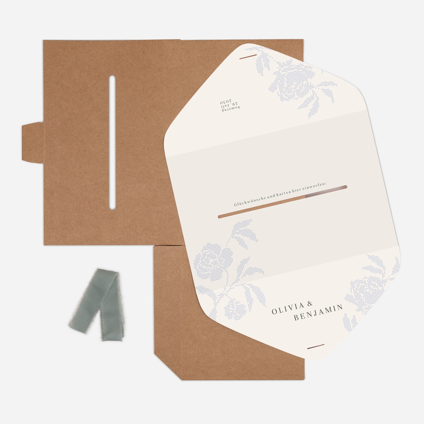 Kartenbox Hochzeit Floral sigilism