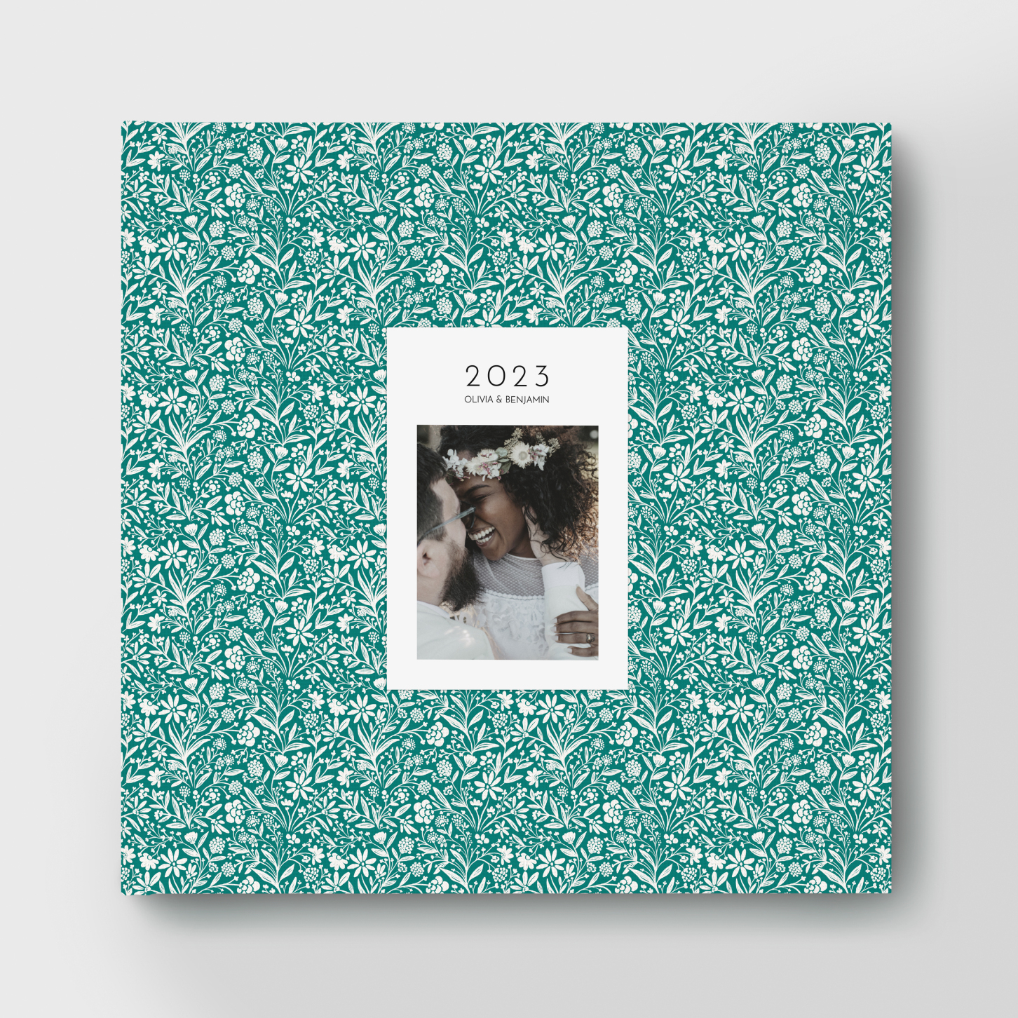 Fotobuch mit Stoffeinband Fotoprägung