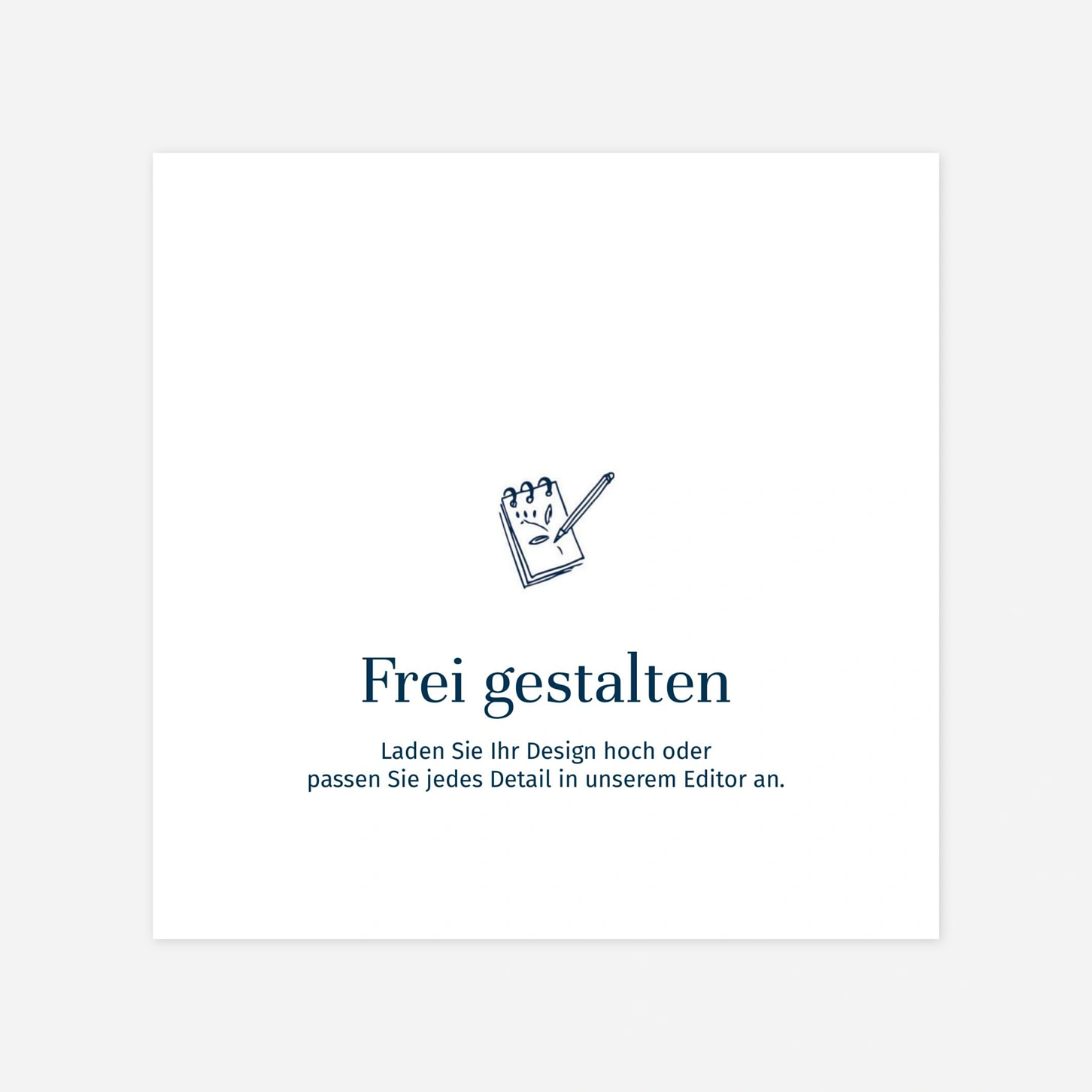 Save-the-Date Karte Eigenes Design