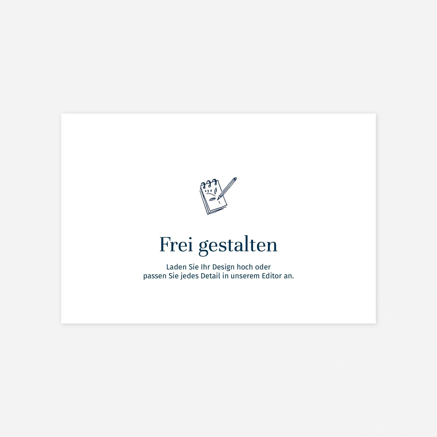 Save-the-Date Karte Eigenes Design