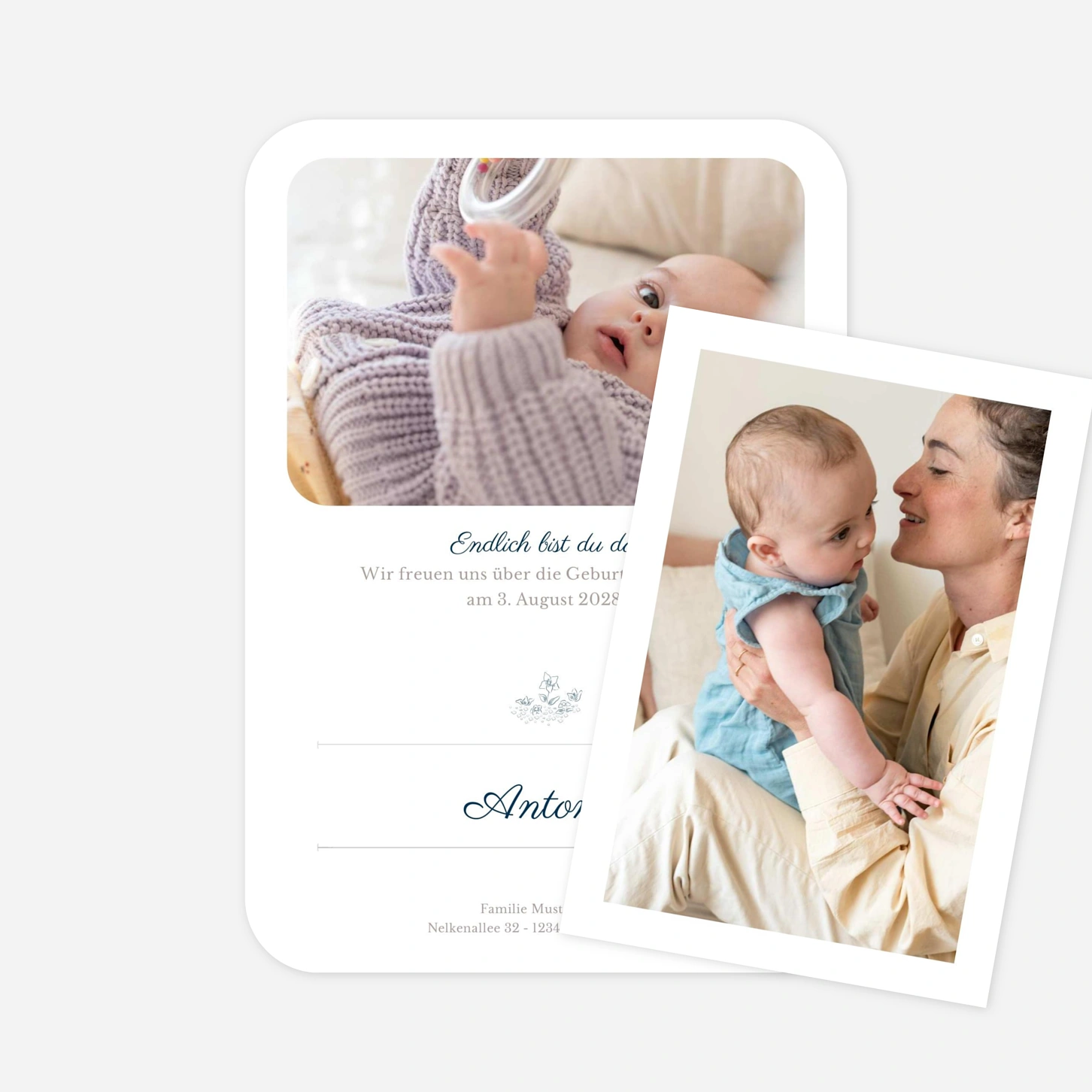 Geburtskarte Gutenachtgeschichte