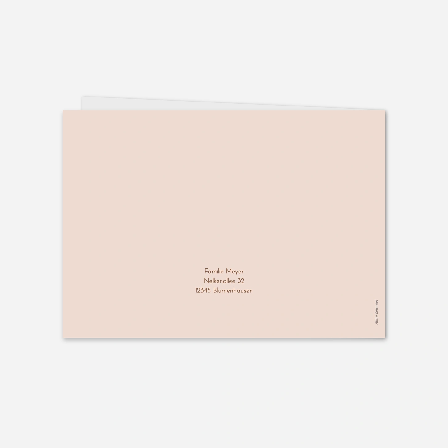 Geburtskarte Goldherzchen