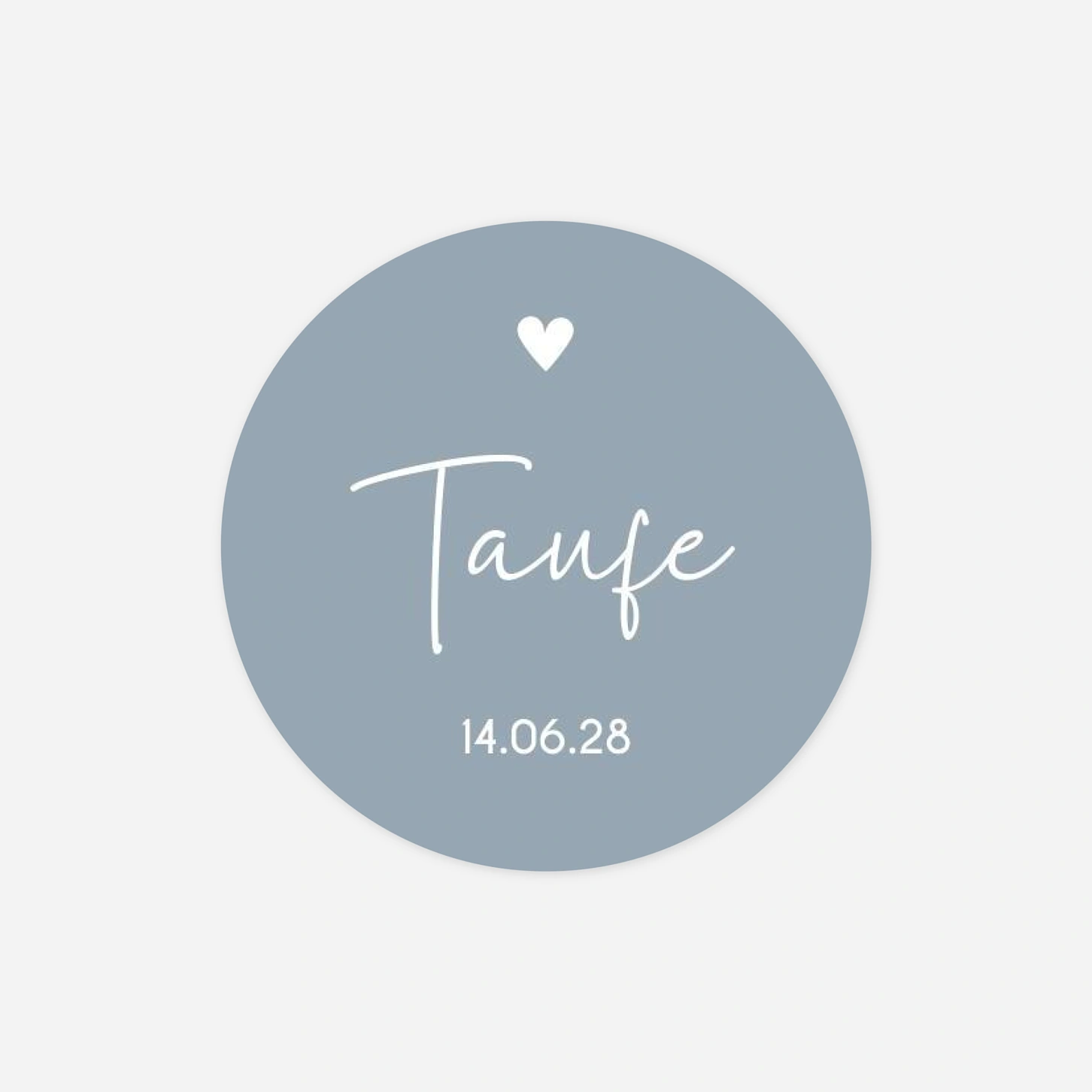 Aufkleber Taufe Heilige Taufe