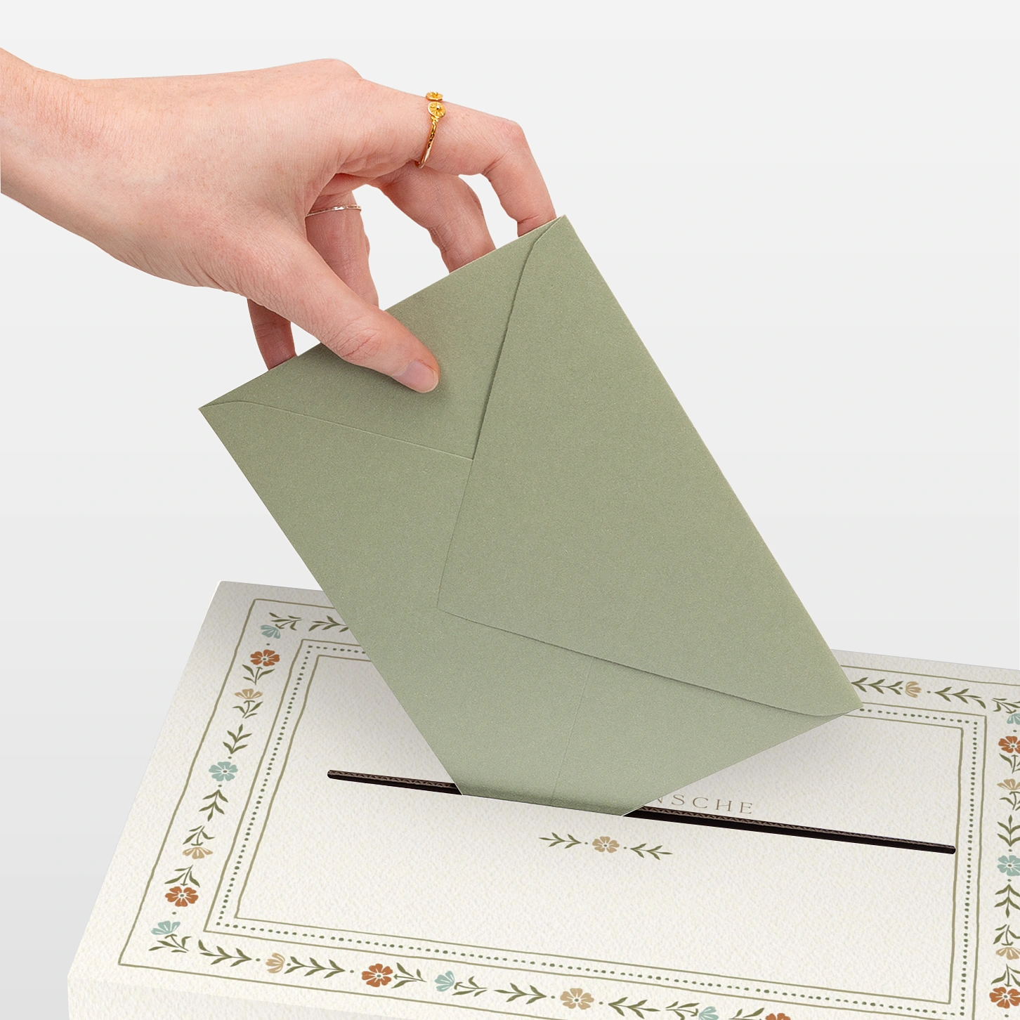 Kartenbox Hochzeit Im Grünen