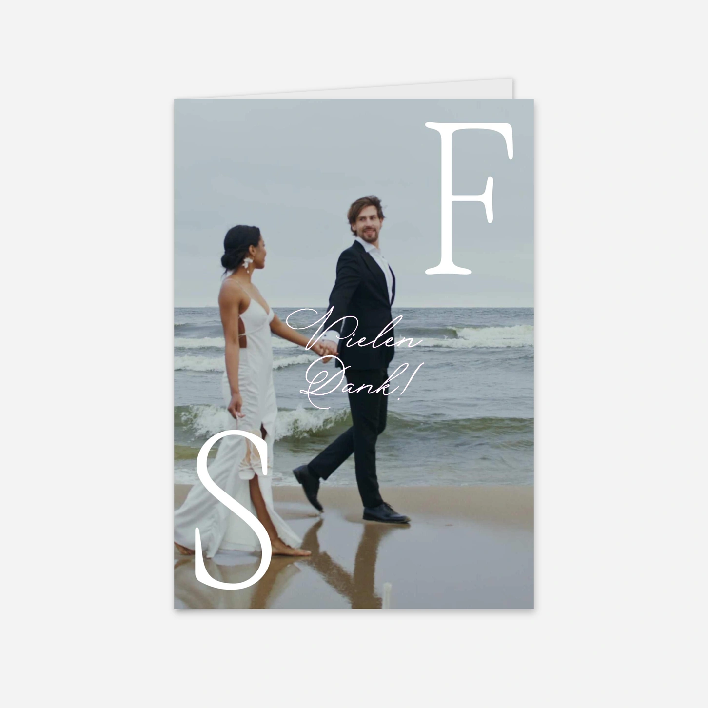 Dankeskarte Hochzeit Immer und Ewig