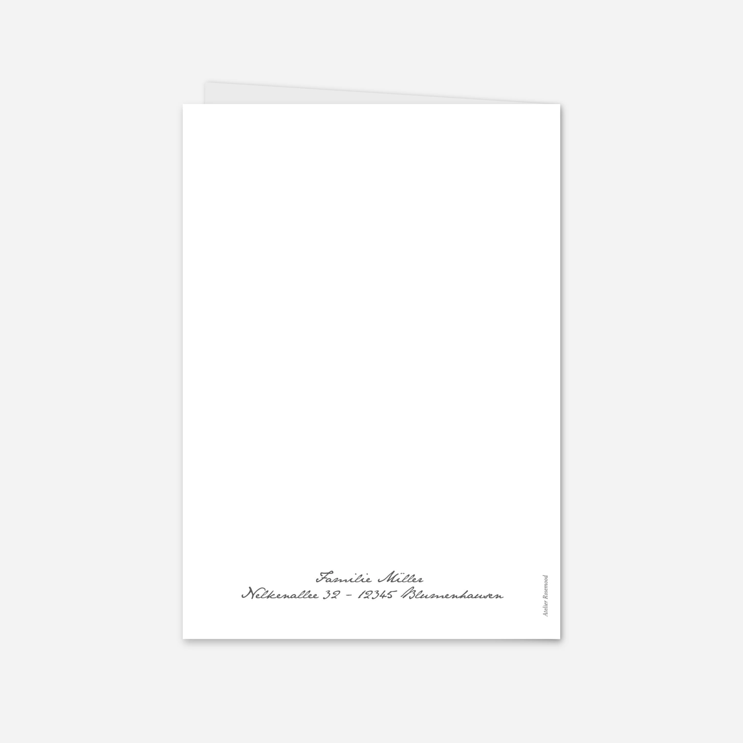 Weihnachtskarte Kalendergeschichte