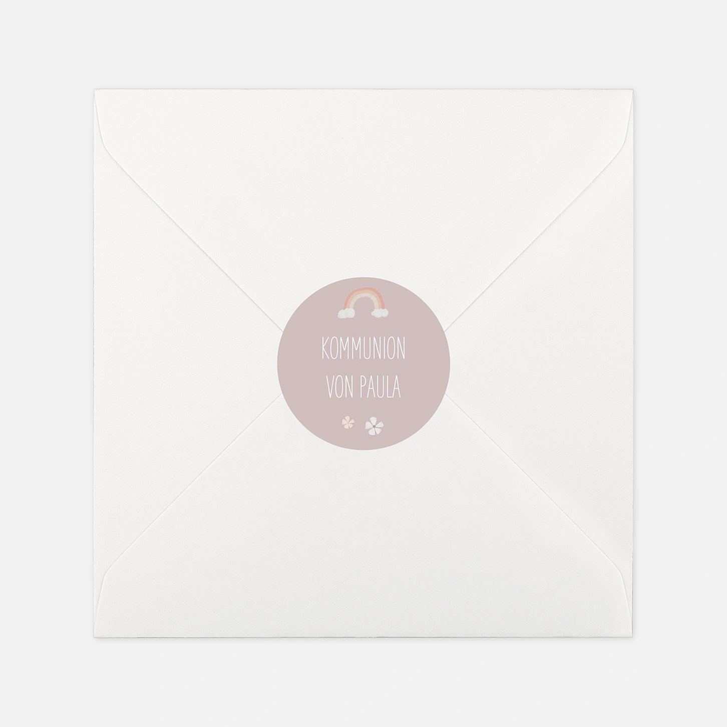 Aufkleber Kommunion Konfirmation Kleine Kapelle Foto