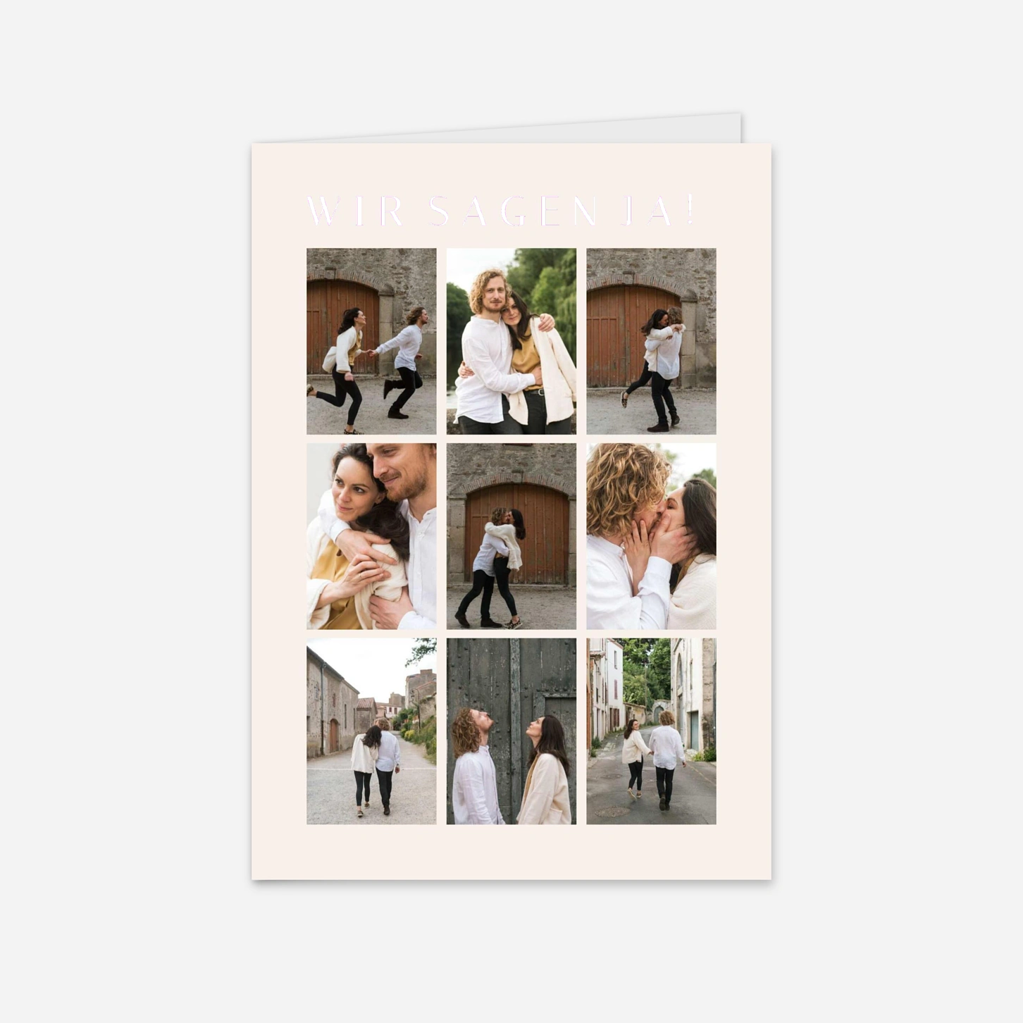 Hochzeitseinladung Kostbare Erinnerungen