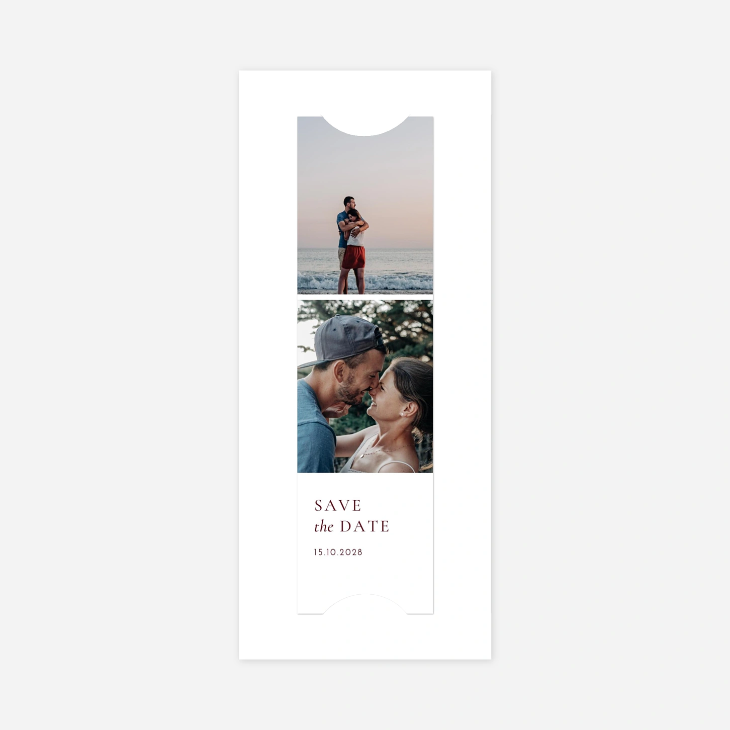 Save-the-Date Karte Laure de Sagazan Gold