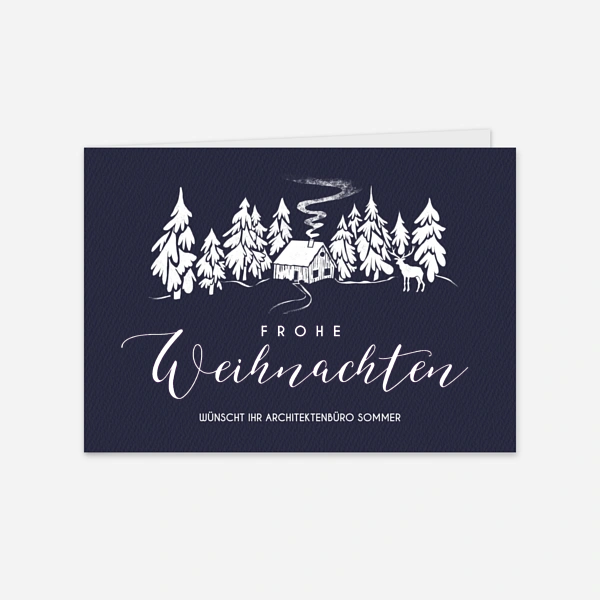 Leiser Winterwald