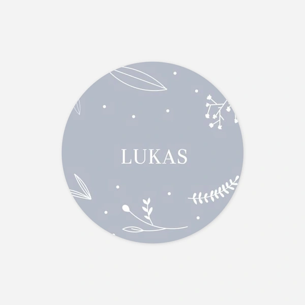 Liebliches Blattwerk Bunt