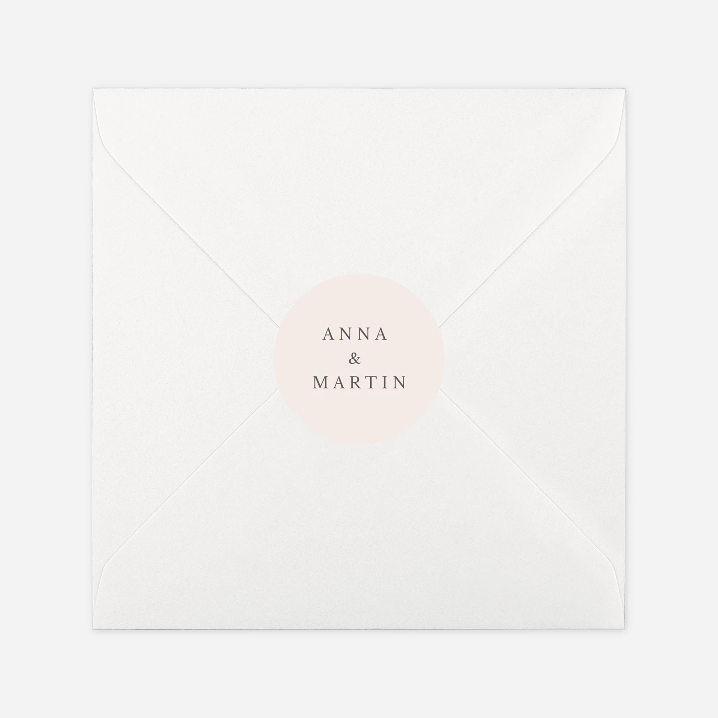 Geschenkaufkleber Hochzeit Ort der Liebe