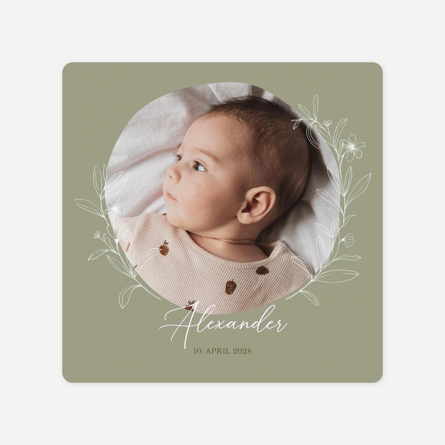Geburtskarte Little Soul