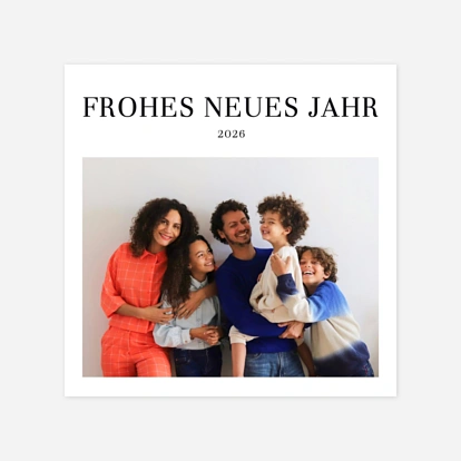 Weihnachtskarte Magazin