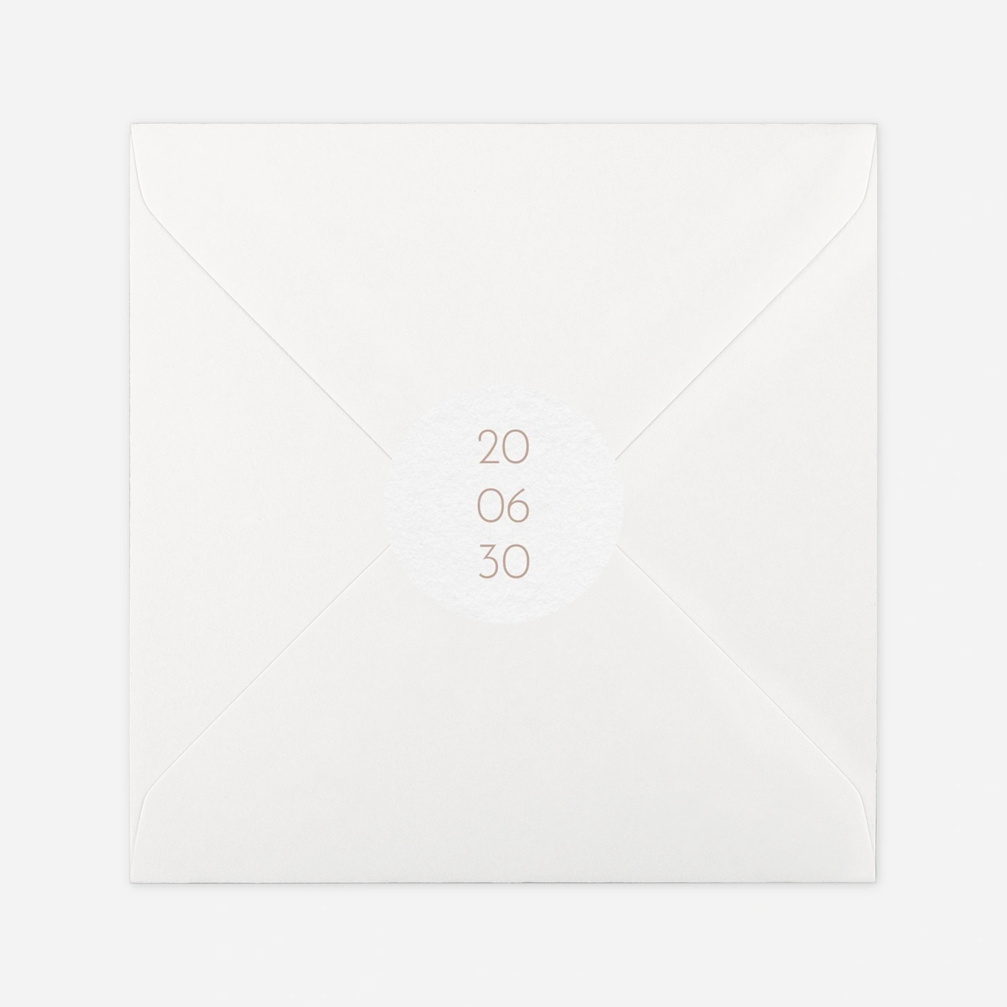 Geschenkaufkleber Hochzeit Minimalistische Eleganz